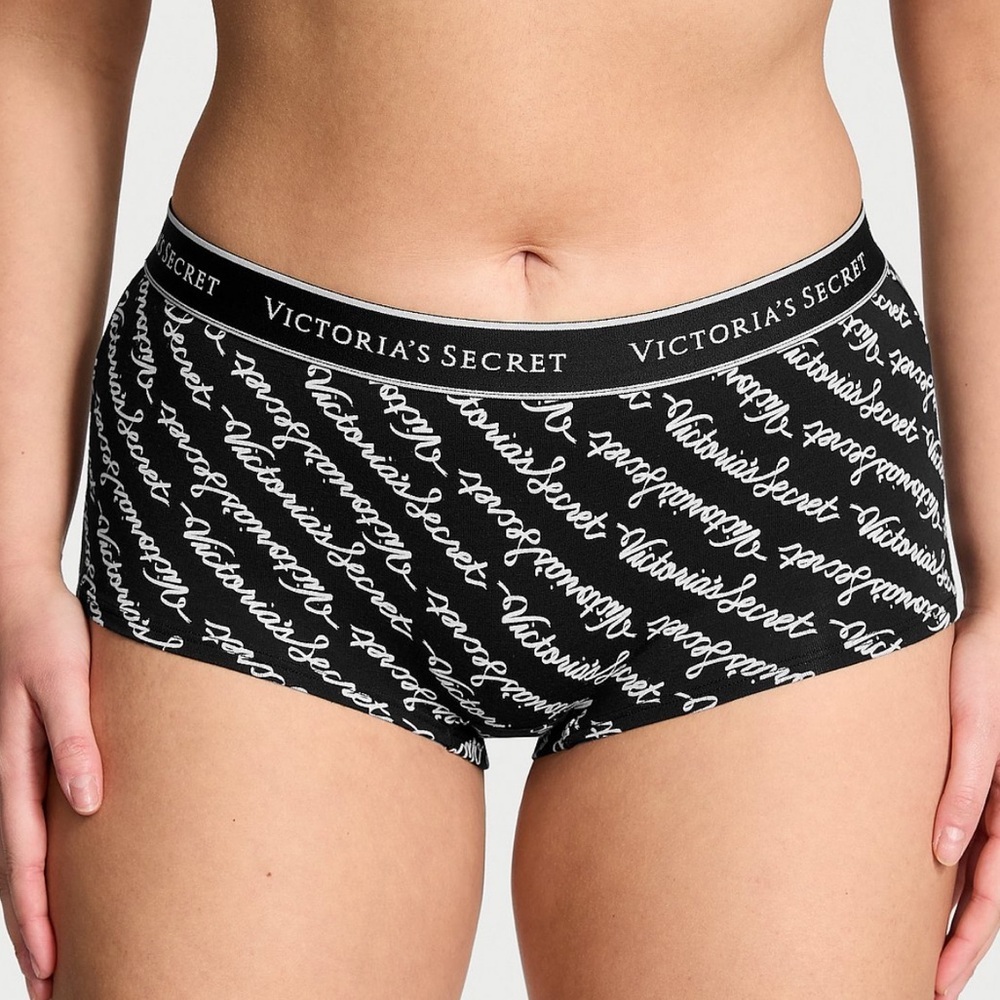 💖 Victoria’s Secret Panty Logo Cotton Boyshort
